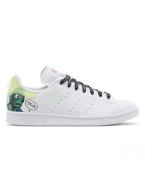 Fiorucci x adidas Stan Smith 'What Is Love?' Lace Up Sneakers Size 6.5